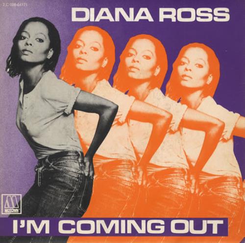Diana Ross I'm Coming Out 7インチ レコード Diana Ross I'm Coming Out French 7